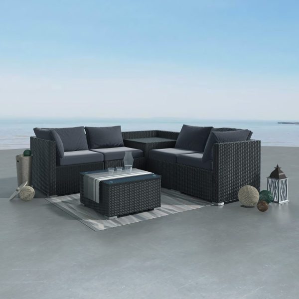 6PCS Outdoor Modular Lounge Sofa Coogee