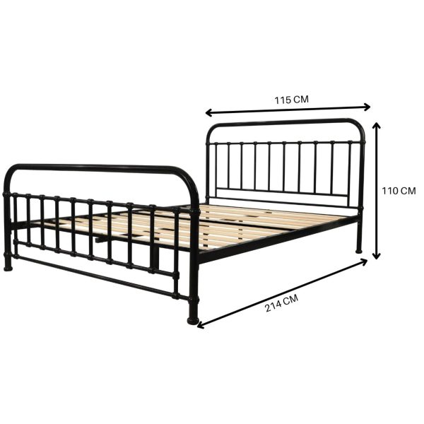 Byram Bed & Mattress Package – King Single Size