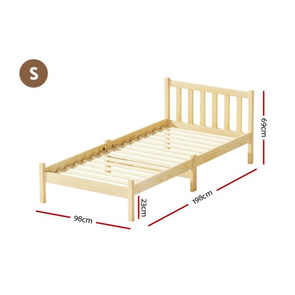 Columbine Bed & Mattress Package – Single Size