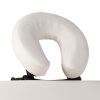 Foldable Massage Table 3 Zones with Aluminium Frame – Cream White