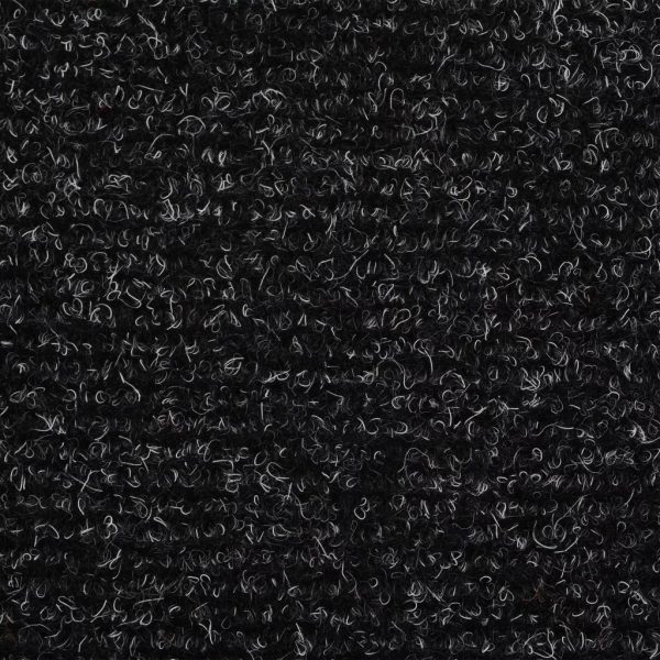 15 pcs Self-adhesive Stair Mats Needle Punch – 65x21x4 cm, Dark Grey
