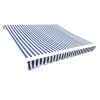 Awning Top Sunshade Canvas – 300×250 cm, Blue and White