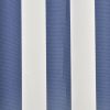 Awning Top Sunshade Canvas – 600×300 cm, Blue and White