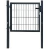 Fence Gate Steel 105×150 cm – Anthracite