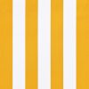 Bistro Awning – 350×120 cm, Orange and White