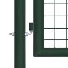 Fence Gate Steel Green – 100×150 cm
