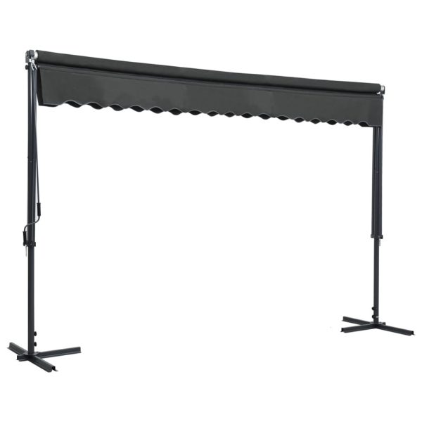 Free Standing Awning – 4×3 m, Anthracite