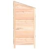 Garden Shed Solid Wood Fir – 55x52x112 cm, Natural