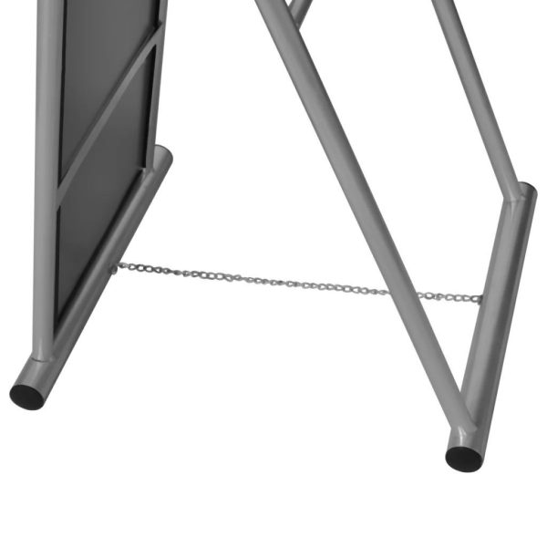 Free Standing Floor Mirror Full Length Rectangular – Grey