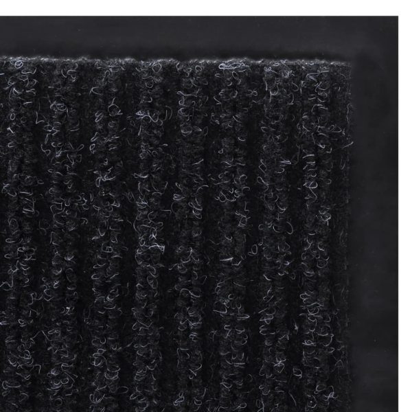 PVC Door Mat – 90×60 cm, Black
