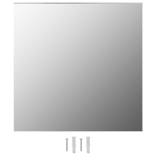 Wall Mirror Square Glass – 50×50 cm, 1