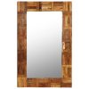 Wall Mirror Solid Reclaimed Wood – 60×90 cm