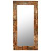 Wall Mirror Solid Reclaimed Wood – 60×120 cm