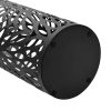 Square Umbrella Stand Storage Holder Walking Stick Steel 48.5 cm – Black, Pattern 7