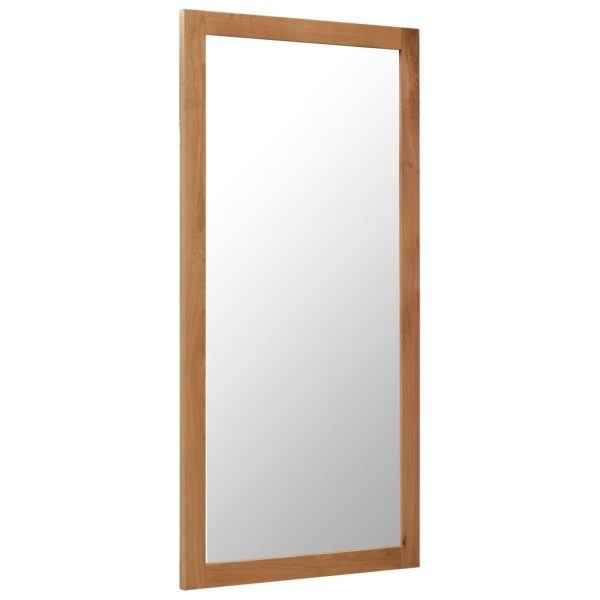 Mirror Solid Oak Wood – 60×120 cm