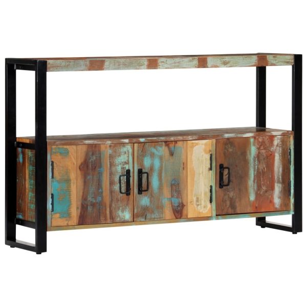 Sideboard 120x30x75 cm – Solid Reclaimed Wood