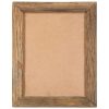 Photo Frames 2 pcs Solid Reclaimed Wood and Glass – 34×40 cm