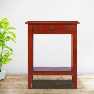 Console Table Classical Brown 60x30x75 cm Solid Mahogany Wood