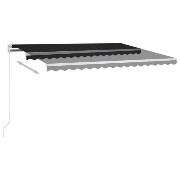 Freestanding Automatic Awning – 450×300 cm, Anthracite