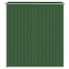 Garden Shed Green Galvanised Steel – 192x191x223 cm