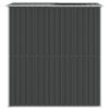 Garden Shed Anthracite Galvanised Steel – 192x191x223 cm