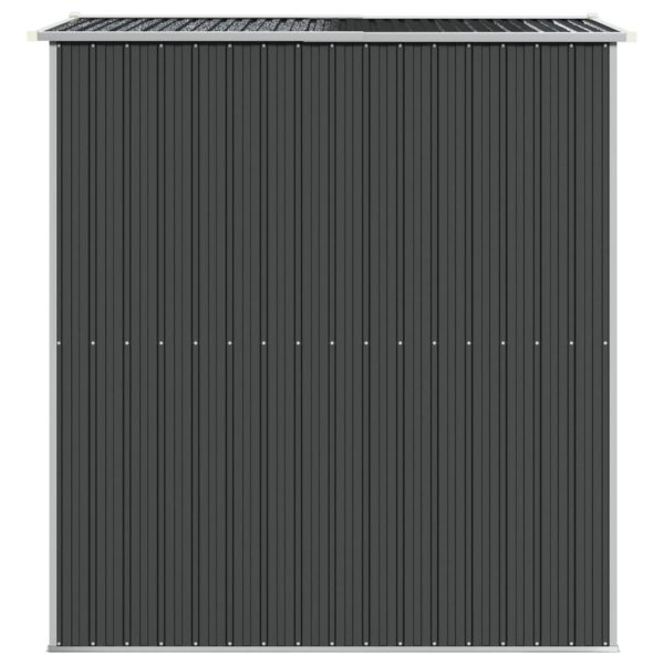 Garden Shed Anthracite Galvanised Steel – 192x191x223 cm