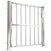 Garden Gate Stainless Steel – 100×100 cm, Model 1