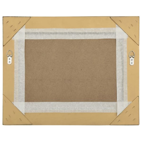 Wall Mirror Baroque Style – 50×40 cm, Gold