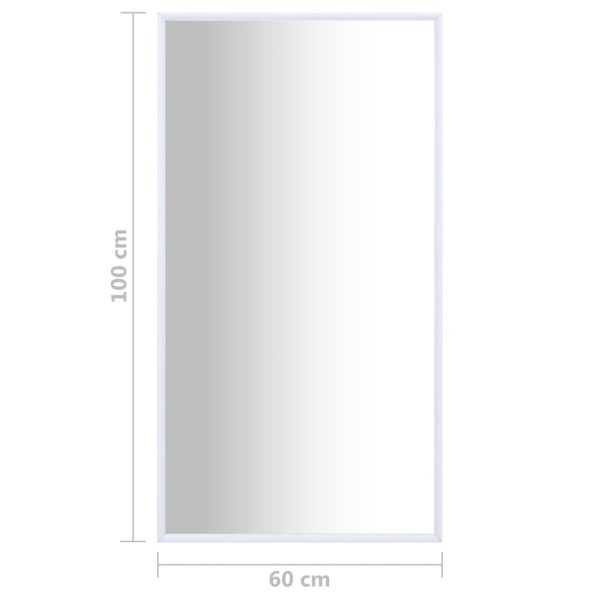 Mirror – 100×60 cm, White