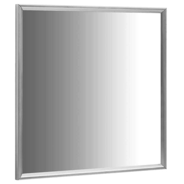 Mirror – 70×70 cm, Silver