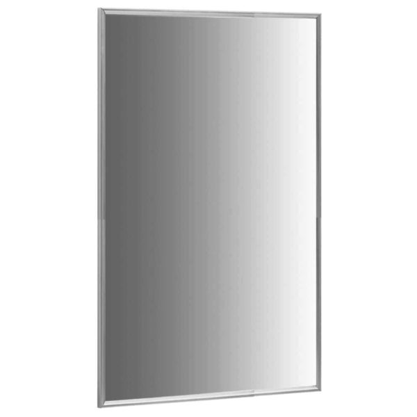 Mirror – 80×60 cm, Silver