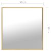 Mirror – 50×50 cm, Gold