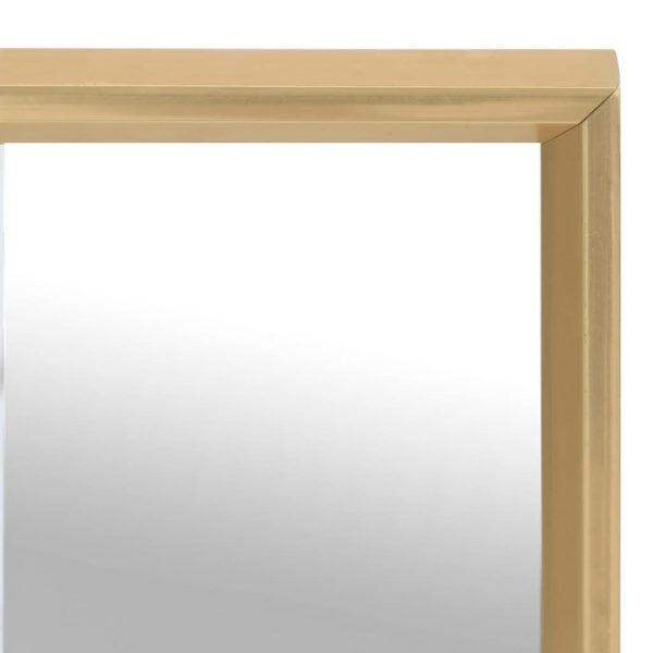 Mirror – 80×60 cm, Gold