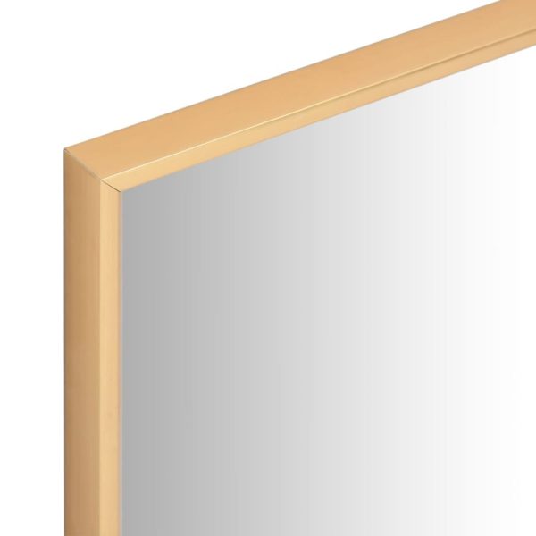 Mirror – 120×30 cm, Gold