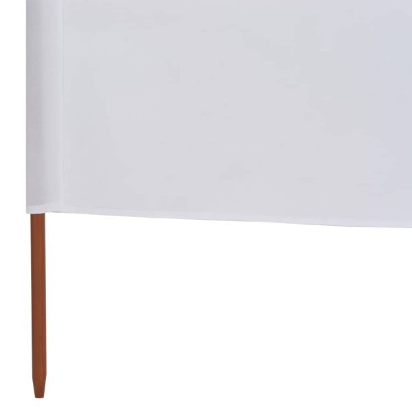 Wind Screen Fabric – 800×80 cm, Sand White
