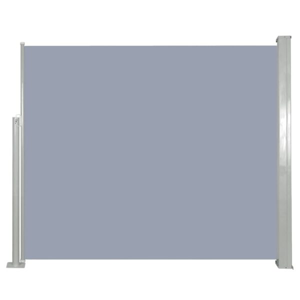 Patio Terrace Side awning – 120×300 cm, Grey