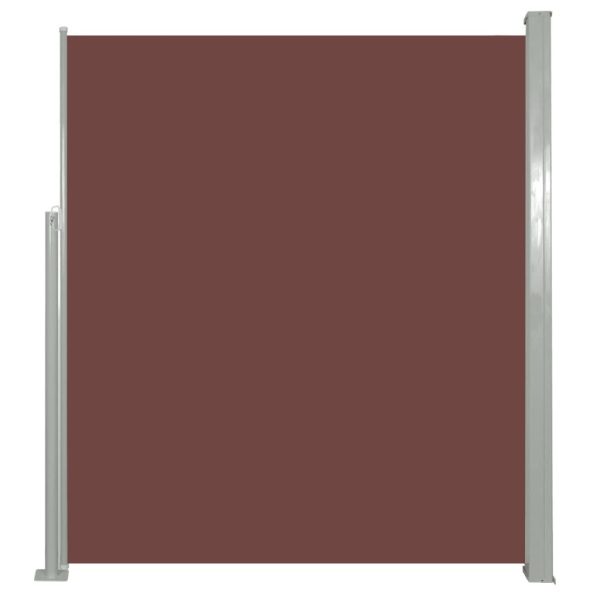 Patio Terrace Side awning – 160×500 cm, Brown