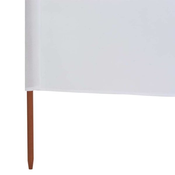 Wind Screen Fabric – 400×160 cm, Sand White