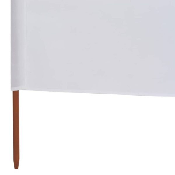 Wind Screen Fabric – 600×80 cm, Sand White