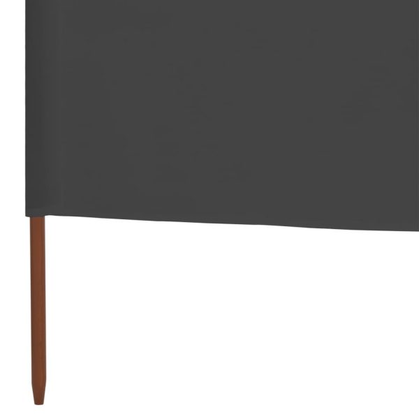 Wind Screen Fabric – 600×120 cm, Anthracite