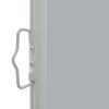 Patio Retractable Side Awning – 80×300 cm, Grey