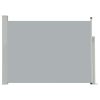 Patio Terrace Side awning – 100×500 cm, Grey