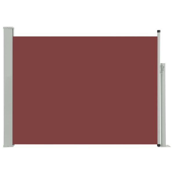 Patio Terrace Side awning – 100×500 cm, Brown