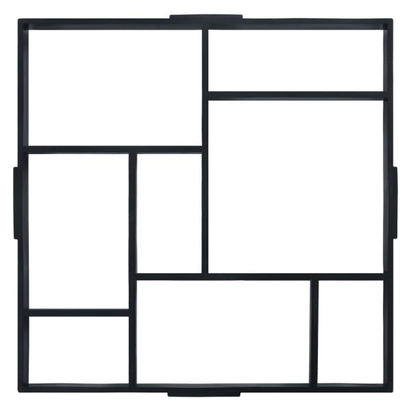 Pavement Mold for the Garden Set 2 pcs – 50.4×50.4×4.3 cm