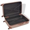 Four Piece Hardcase Trolley Set – Champagne