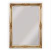 French Provincial Ornate Mirror – 100×190 cm, White