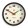 Newgate Superstore Wall Clock Alpha Dia – Chrome