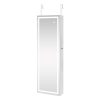 Mirror Jewellery Cabinet Touch LED Lockable Organiser Box Makeup