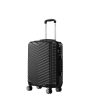 Luggage Suitcase Trolley Travel Packing Lock Hard Shell – 40 x 26 x 65 cm, Black