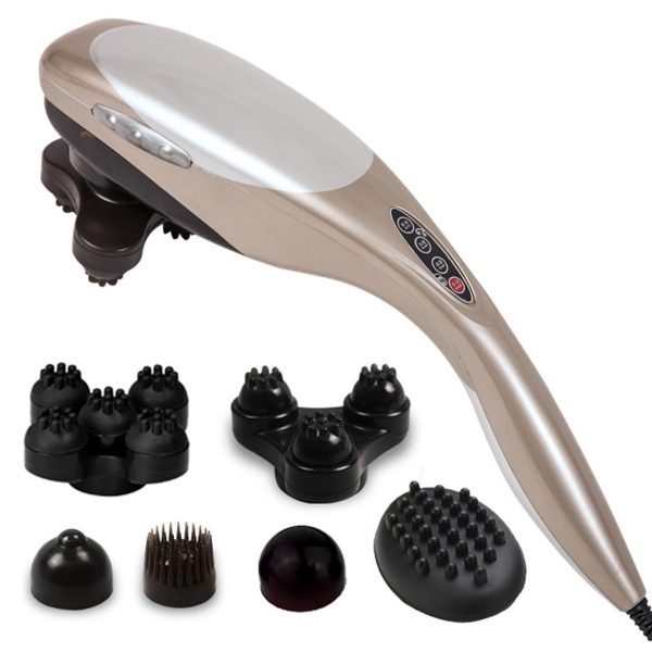 Hand Held Full Body Massager with 6 attachments Back Pain Therapy – 1